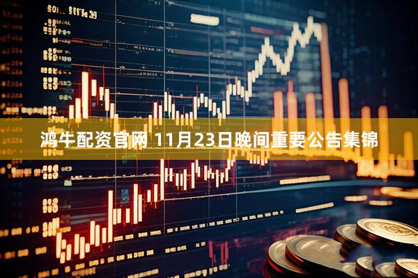 鸿牛配资官网 11月23日晚间重要公告集锦